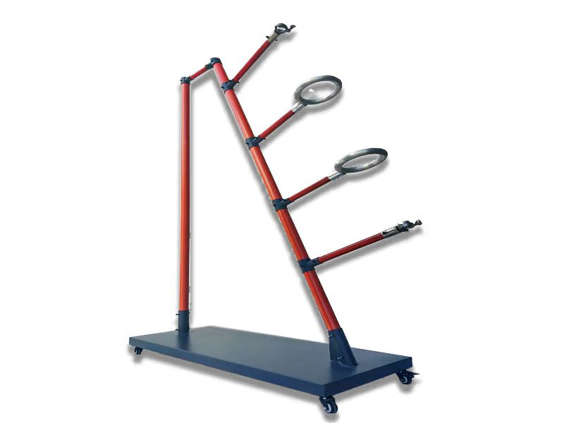 整體式核相器泄漏電流試驗支架